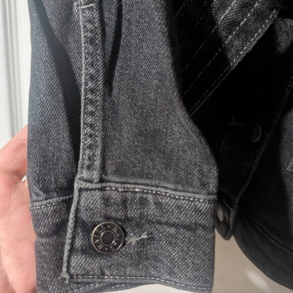 Rails | Petersen Belted Denim Shirt Jacket In Eclipse - Picture 6 of 9